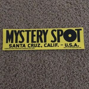 Mystery Spot Sticker